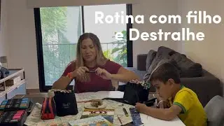 Vlog - Rotina com filho e destralhe de roupas