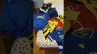 My soccer shirt collection!