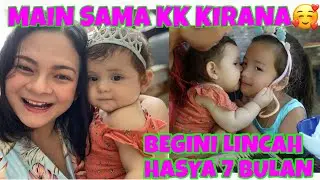 DITRAKTIR MAKAN SAMA MAMA KIRANA SEHARIAN LIHAT KELINCAHAN HASYA