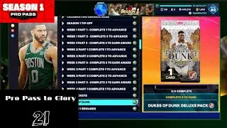 Pro Pass to Glory Ep.21: NEW DUKES OF DUNKS SETS + GRINDING AGENDAS IN NBA 2K25 MYTEAM
