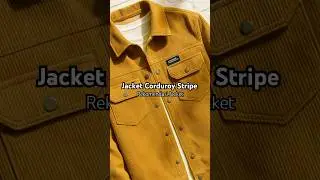 Jacket  Corduroy Stripe #jacket #mensfashion
