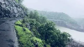 Monsoon ride to vihigaon towards vaitarana dam & Myanmar gate