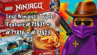 🔴 Lego Ninjago - #71831 + #71816 + #71823 Live Build-Together Odelay Derado&rsquo;s Triple Feature Friday