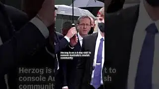 Протесты в Сиднее переросли в насилие во время визита президента Израиля Исаака Герцога в Австралию.
