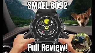 Smael 8092 Digital Analog Watch Review