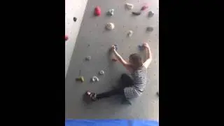 Diagonaal klimmen --&nbsp;Klimles 4 met Yara en Bliek