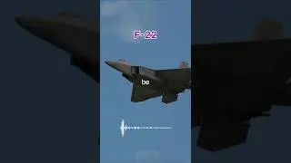 Северокорейский истребитель заглох, преследуя F-22 😱