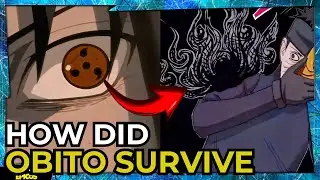 🎥 FULL EXPLANATION: How Did Obito Survive Amaterasu in Naruto?