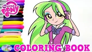 My Little Pony Coloring Book Lemon Zest MLP MLPEG Episode Surprise Egg and Toy Collector SETC