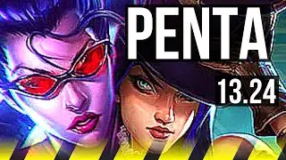 VAYNE & Senna vs CAITLYN & Lux (ADC) | Penta, 17/1/9, Legendary, 700+ games | NA Master | 13.24