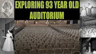 Exploring The 93 Year Old Auditorium of Sidney Lanier High School.