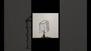 How to draw 3D  shading drawing 📚 Book# ytshortvideo ✨