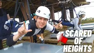 I Try A Zipline (Hangloose Adventure Bluewater)
