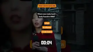 💀 True Crime Quiz: The Gruesome Murder of Linda Cook! 🕵️&zwj;♂️ #Shorts