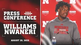 Husker Edge Williams Nwaneri Previews Cincinnati | Nebraska Football Press Conference