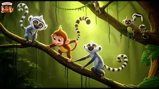 Milo & Greta's Giggle Gathering in Jungle 🌴🤣- Read Aloud Story for Kids