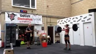 Kylie Green CrossFit Cheltenham Battle of the Beasts Qualifier WOD 15.1