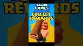 Collecting Clan Games Rewards Like a Pro #coc #shorts
