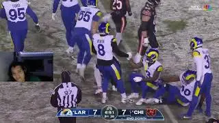 WHAT. A. GAME. CHICAGO BEARS VS LOS ANGELES RAMS NFC DIVISIONAL ROUND 2025 NFL PLAYOFFS
