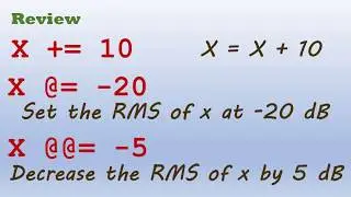 10. Compound operators