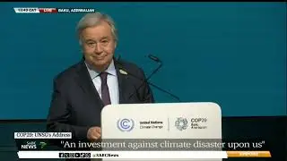 COP29 I UN SG Ant&oacute;nio Guterres addresses the media