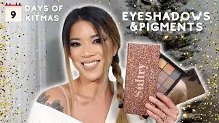 KITMAS ДЕНЬ 9: ПАЛЕТКИ ТЕНЕЙ ДЛЯ ВЕК, ОТДЕЛЬНЫЕ ОТТЕНКИ + ПИГМЕНТЫ