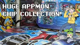 Моя коллекция чипов Appmon (Digimon Universe Appli Monster Mechanise)