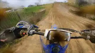 Sploshing around Canada Heights Mx! Great fun on a Yz125