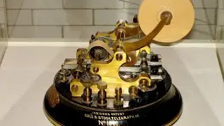 I found this old video of paper stock ticker tape machine