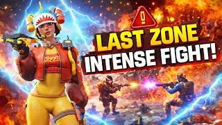 Last Zone Intense Fight Mythic Lobby Also got Third Party In The End. #farlight84gameplay 