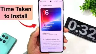 Czas instalacji systemu Oxygen OS 16 na telefonie Oneplus 11R 🔥🔥🔥