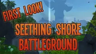 Bajheera - NEW SEETHING SHORE BG (First Look) - WoW: Battle for Azeroth Warrior PvP