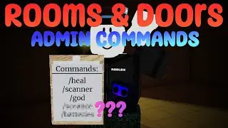 All admin commands | Rooms & Doors