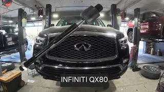 Substitui&ccedil;&atilde;o da barra de dire&ccedil;&atilde;o interna... Infiniti QX80 QX56 (especifica&ccedil;&otilde;es de bin&aacute;rio)