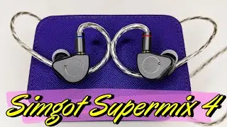 Наушники SIMGOT Supermix 4 Универсальный гибрид для всех жанров
