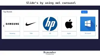 Slide's by using owl carousel | with Source Code | #html #css #coding #frontend