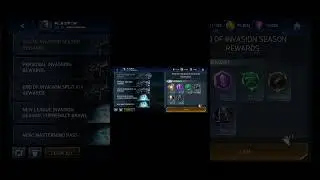 Injustice 2 Mobile League invasion Rewards S15 #inj2m #injustice2mobile