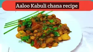 Aloo Kabuli Chana | Traditional Desi Style | Ghar Ka Taste Dil Se ❤️ | Spice of Life with Afreen