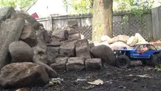 Axial Wraith VXL on the rocks of Crawler World Oct 26, 2011