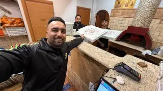 Davinder ਤਾਂ Pizza ਖਾਣ ਤੋਂ ਪਹਿਲਾਂ ਹੀ ਹਾਰ ਗਿਆ 🙈🍕 | Nagra Vlogs Italy 🇮🇹