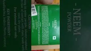 Alps goodness neem powder