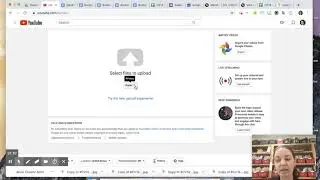Upload Video to YouTube from Drive, Create QR Code