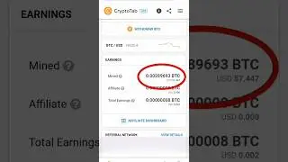 CryptoTab 20 Days Earning With NFT Mining #motivation #cryptocurrency #btc #mining #cryptotrading