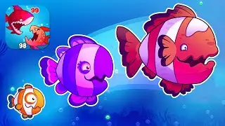 ✅ Eat Fish.IO - HUNGRY FISH 🐳 Gameplay | ALL LEVELS #11