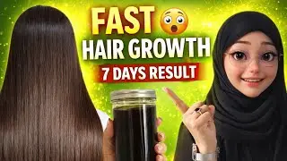 POWERFUL HERBAL HAIR OIL for FAST Hair Growth | Hair Fall & Dandruff Control | Natural Remedy