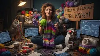 I Let a Random Generator Choose My Entire Knitting Pattern &mdash; Total Mayhem!