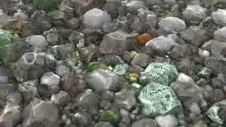 Realtime Interactive Water of Babbling Stream (4K 60fps)