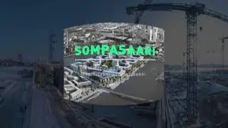 Sompasaari 360&deg; muuttuu saareksi ja merelliseksi asuinalueeksi (Rakentamisen k&auml;ynnistymisen)
