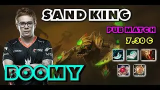 Boomy | TNC | Sand  King | DAGGER EUL'S LOTUS DISK | PUB MATCH 7.30 C DOTA 2 NEW META