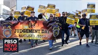 UPS and unionized workers resume negotiations a week before strike deadline